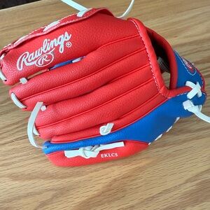 Rawlings Red and Blue Sports Glove